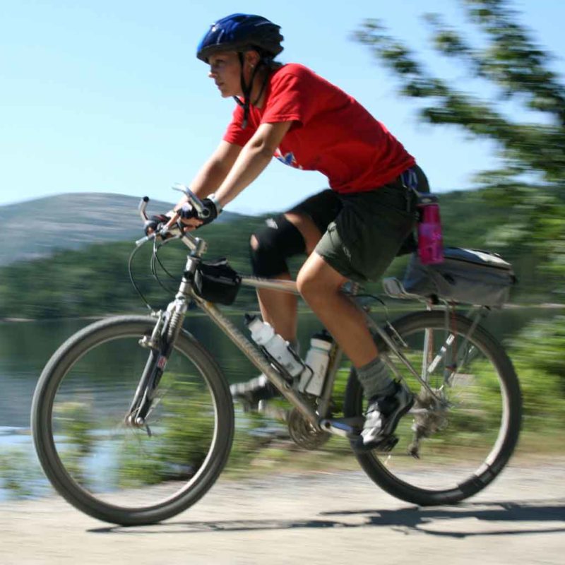 acadia mountain biking