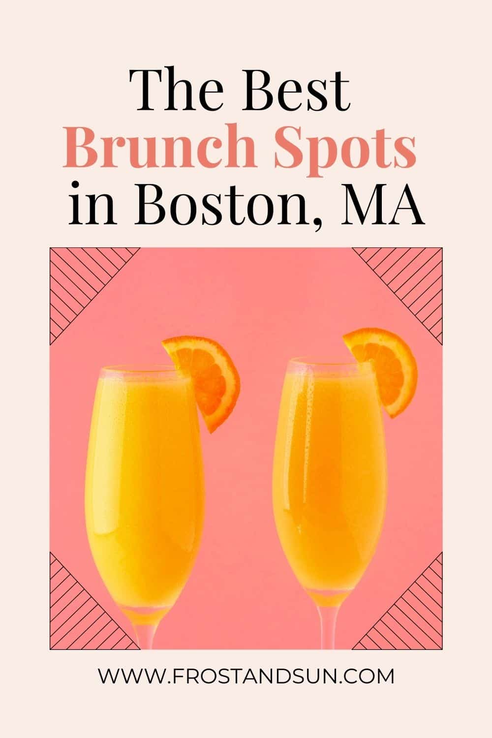 Best Brunch in Boston, MA from a Local Frost + Sun