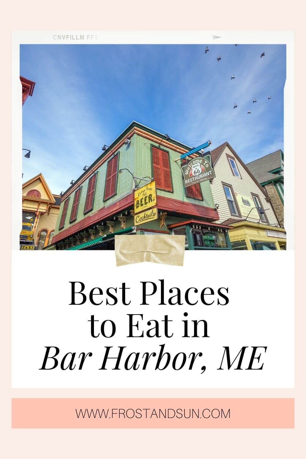 The Best Restaurants in Bar Harbor, Maine Frost + Sun